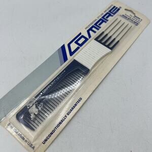 Comare Mark II Comb Blue Teasing Lifting Finishing Hairstyles Grippers USA NEW